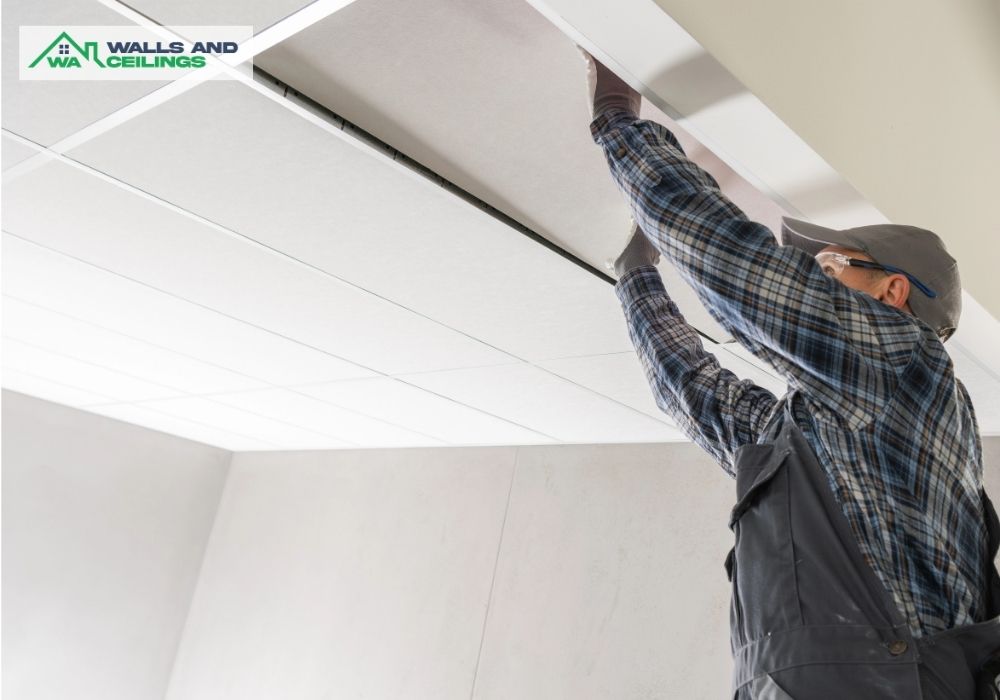 Commercial ceiling repair up in Scarborough premises