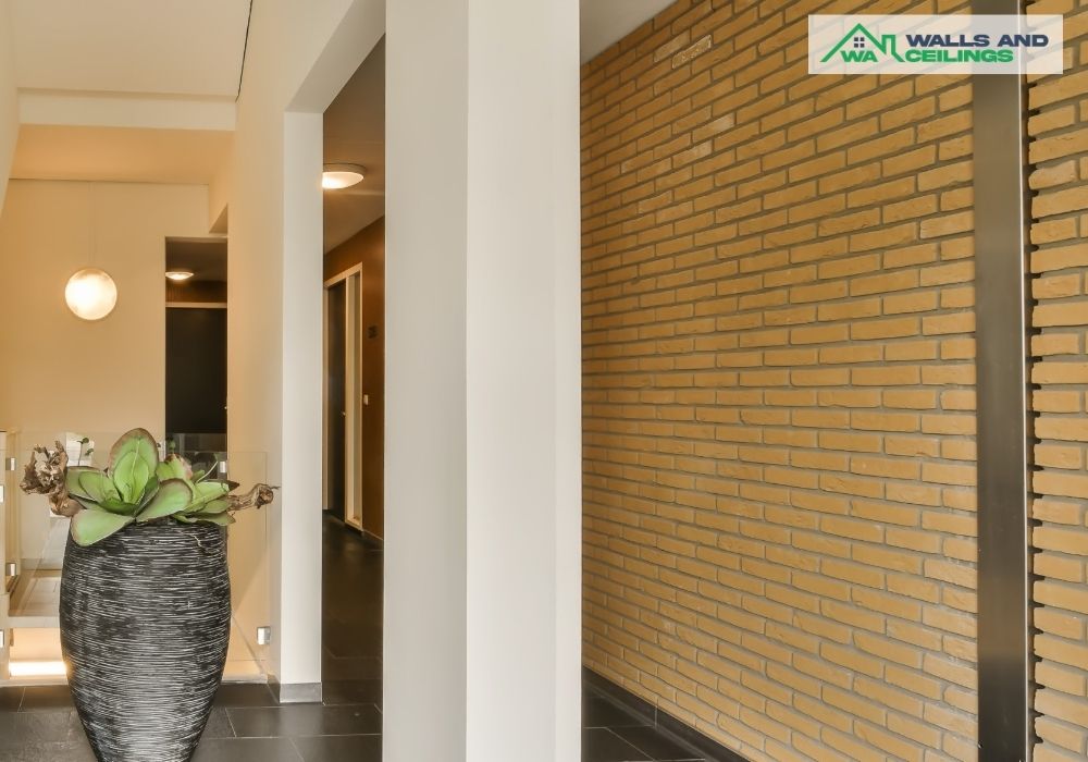 Internal Brick wall hallway Padbury, Perth